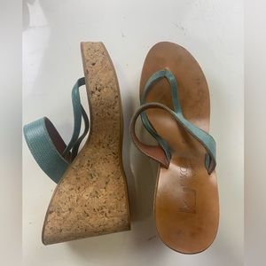 KJ tan heels size  9